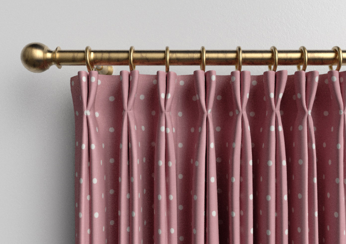 Dotty, Rose - Made to Measure Curtains - Image 10